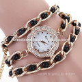 flower shape dial pearl bracelet sexy diy fashion lady watch